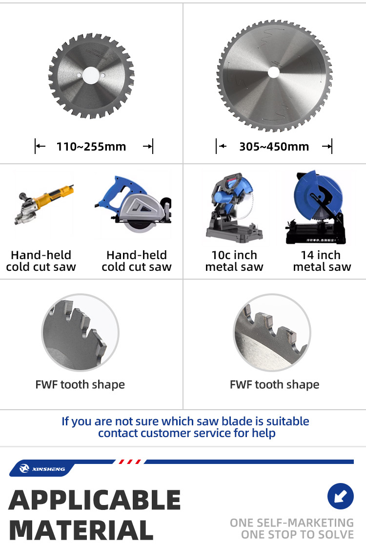 10.Metal Dry Cutting Saw Blades